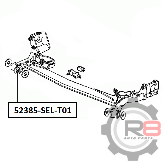 сайлентблок задней балки - R8 R852385SELT01