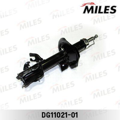 Амортизатор nissan tiida 09/07- пер.лев.газ. - Miles DG11021-01