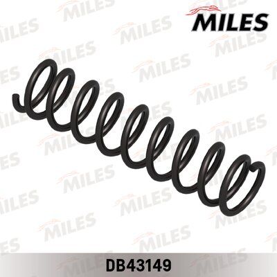 Пружина подвески ford focus II универсал 1.4/1.6/2.0 04- задняя - Miles DB43149