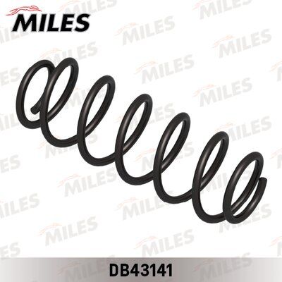 Пружина подвески mitsubishi colt 1.1/1.3/1.5 04- задняя - Miles DB43141