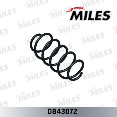 Пружина подвески VW passat 1.9tdi/2.0tdi 3/05- передняя - Miles DB43072
