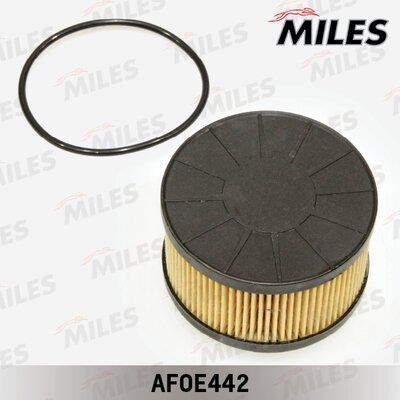 Фильтр масляный renault logan sandero megane clio nissan qashqai 12 14- Miles AFOE442 677₽