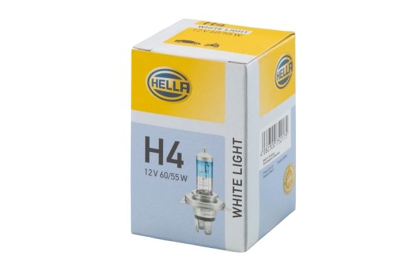 Лампа H4 White Light - Hella 8GJ223498121