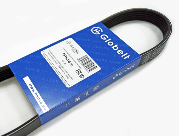 Ремень поликлиновой - Globelt 6PK1615