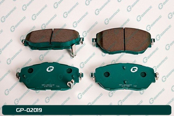 Колодки G-brake gp-02019 - G-brake GP02019