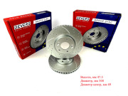 Диск тормозной передний перфорированный / hyundai i40, ix35, NF  KIA Sportage 04~, шт - Devers 82589985