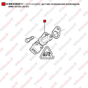 Датчик положения коленвала bmw x5 e53 (00-07) - WENDERW WEKR0611