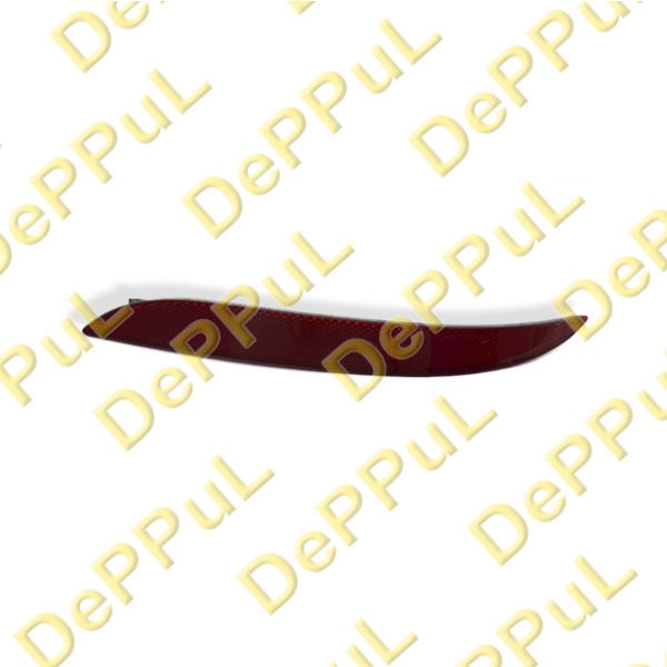 Отражатель бампера задний левый (l) bmw 5e60/e61 (03-09) - DePPuL DEA913