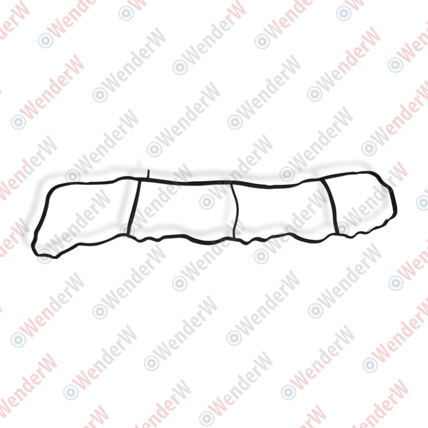 Прокладка впускного коллектора 1,8-2,2 mercedes-benz c117 cla (13-…), x253 (15-...), x204 (08-15) - WENDERW WERK089
