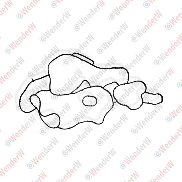 Прокладка корпуса масляного фильтра land rover range rover iii (02-12), range rover sport (05-12) - WENDERW WEPR0579