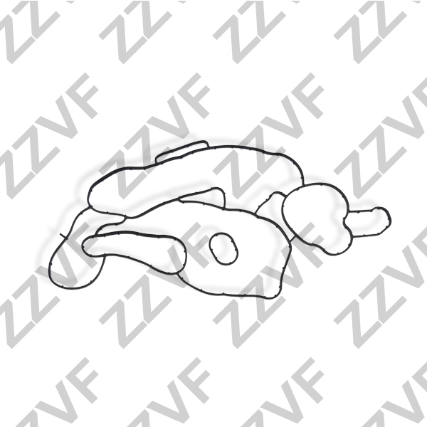 Прокладка корпуса масляного фильтра land rover range rover iii (02-12), range rover sport (05-12) - ZZVF ZV32LR