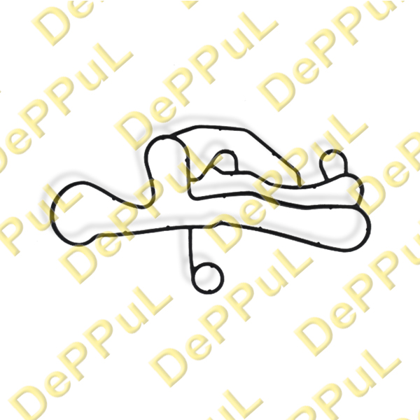 Прокладка масляного радиатора land rover range rover iii (lm) (02-12) - DePPuL DELR922