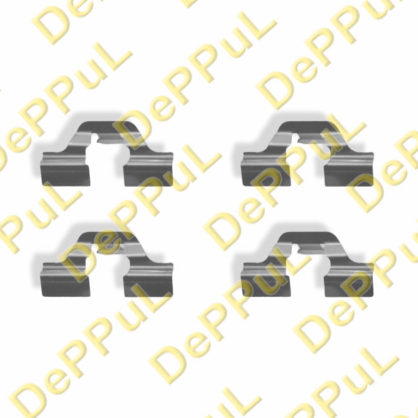 Пружина крепления тормозной колодки audi tt/tts (03-06), skoda octavia (01-11), vw golf (99-06) - DePPuL DERCE241