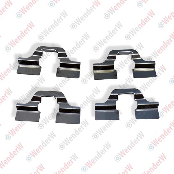 Пружина крепления тормозной колодки audi tt/tts (03-06), skoda octavia (01-11), vw golf (99-06) - WENDERW WE0232R