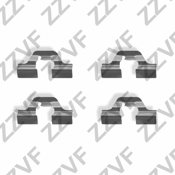 Пружина крепления тормозной колодки audi tt/tts (03-06), skoda octavia (01-11), vw golf (99-06) - ZZVF ZVCER241