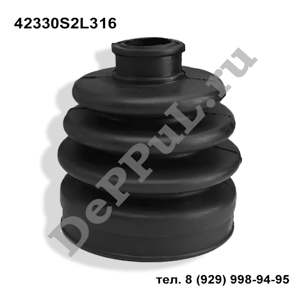 Пыльник шрус наружный honda cr-v rd1/rd2 (97-01), jazz/fit gd (02-08) 59.5x80x16.5 - DePPuL DE4233S2L316H