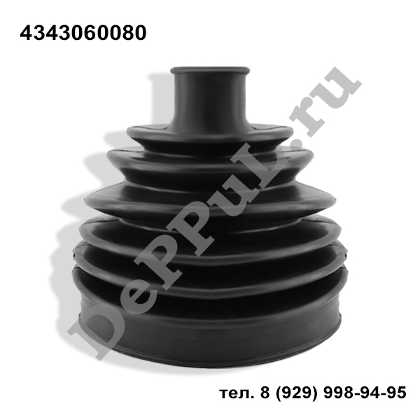 Пыльник шрус наружный toyota land cruiser prado 120 (02-09) 105x126x30.5 - DePPuL DE43436008T