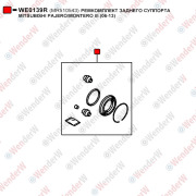 Ремкомплект заднего суппорта mitsubishi pajero/montero iii (06-13) - WENDERW WE0139R
