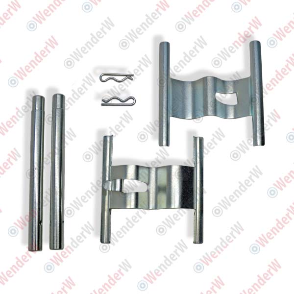 Ремкомплект монтажный тормозных колодок audi q7 (07-15), vw touareg (03-10) - WENDERW WE0251R