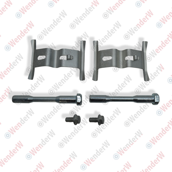 Ремкомплект монтажный тормозных колодок audi q7 (07-15), vw touareg (03-10) - WENDERW WE0255R