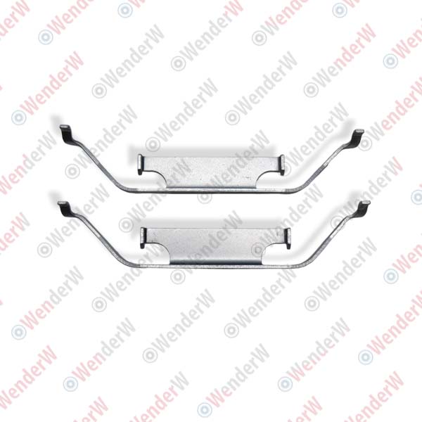 Ремкомплект монтажный тормозных колодок bmw 3 e46 (00-06), z4 e85 (06-09) - WENDERW WE0245R