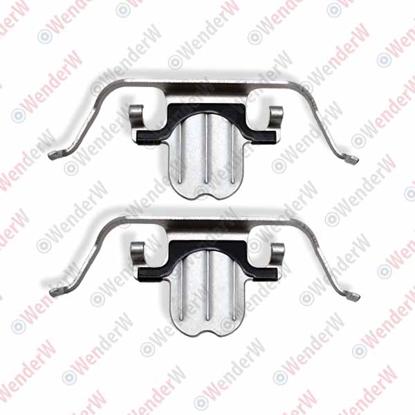 Ремкомплект монтажный тормозных колодок bmw e90/e91 (05-...), e60/e61 (03-09) - WENDERW WE0241R