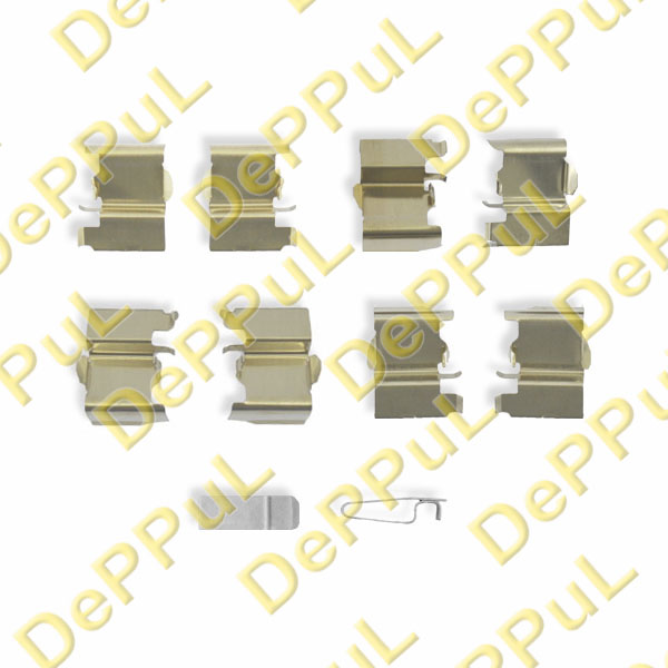 Ремкомплект монтажный тормозных колодок mazda cx-7 (07-13), cx-9 (07-…), mpv ii (99-06) - DePPuL DERCE268