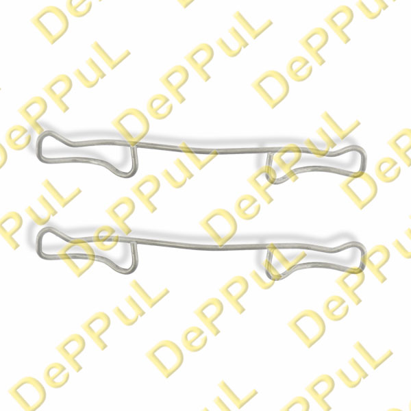 Ремкомплект монтажный тормозных колодок mercedes sprinter 901, 902 (95-06) - DePPuL DERCE252