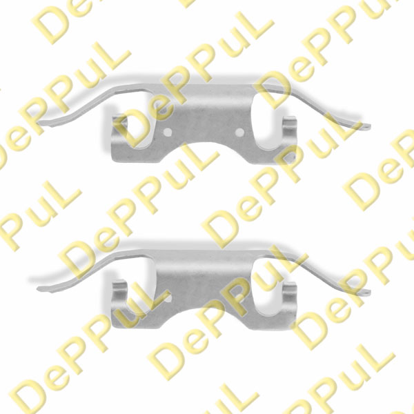 Ремкомплект монтажный тормозных колодок mercedes w211 (02-08), w212 (09-…), s211 (03-09), w220 (02-0 - DePPuL DERCE263
