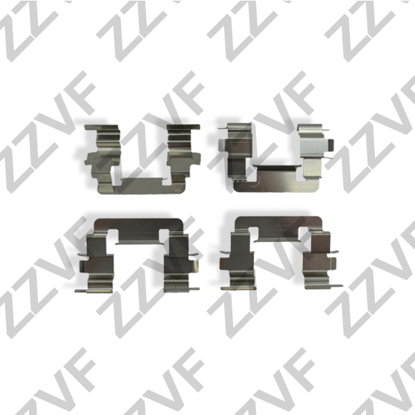 Ремкомплект монтажный тормозных колодок nissan almera tino (00-05), primera (02-07) - ZZVF ZVCER262