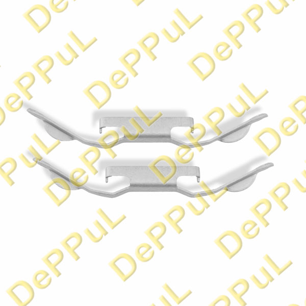 Ремкомплект монтажный тормозных колодок volvo s80 (06-16) - DePPuL DERCE254
