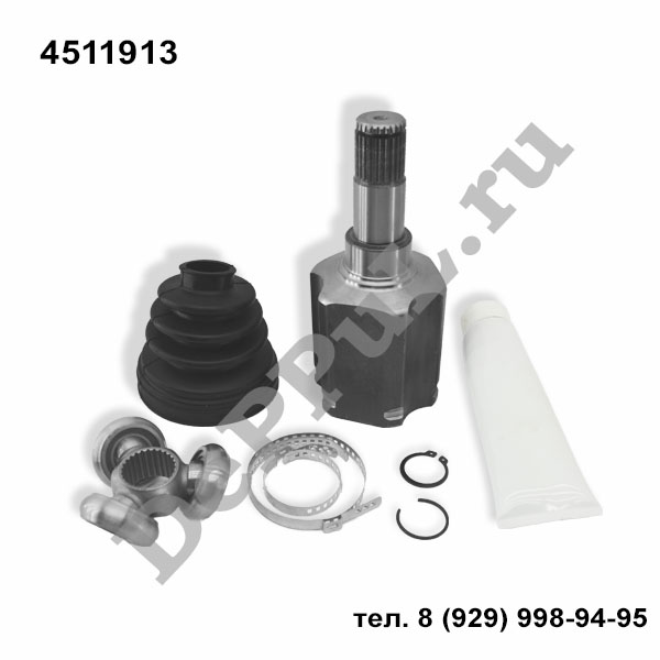 Шрус внутренний левый (l) ford transit connect (02-13) - DePPuL DERC049