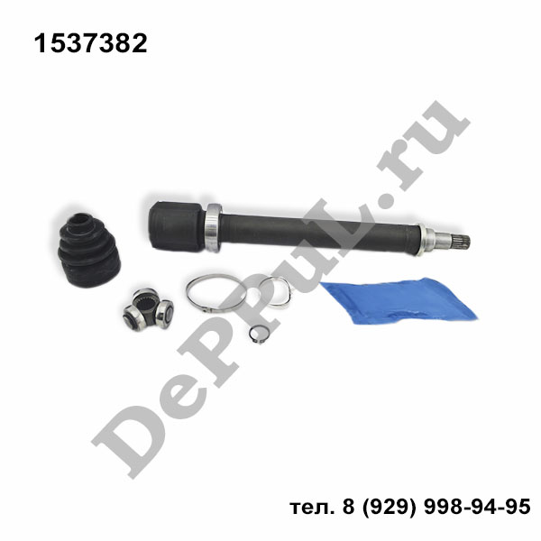Шрус внутренний правый (r) ford fiesta (01-08), fusion (02-12) - DePPuL DERC182