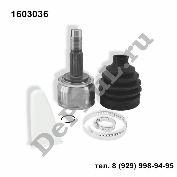 Шрус наружный opel mokka (13-…) - DePPuL DERC355