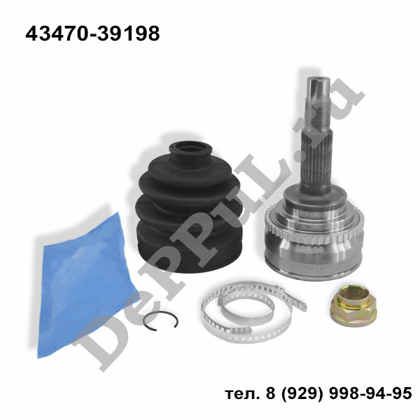 Шрус наружный toyota camry (96-01) - DePPuL DERC229