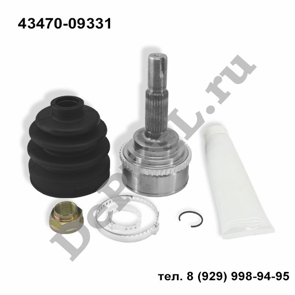 Шрус наружный toyota camry (97-01) - DePPuL DERC283