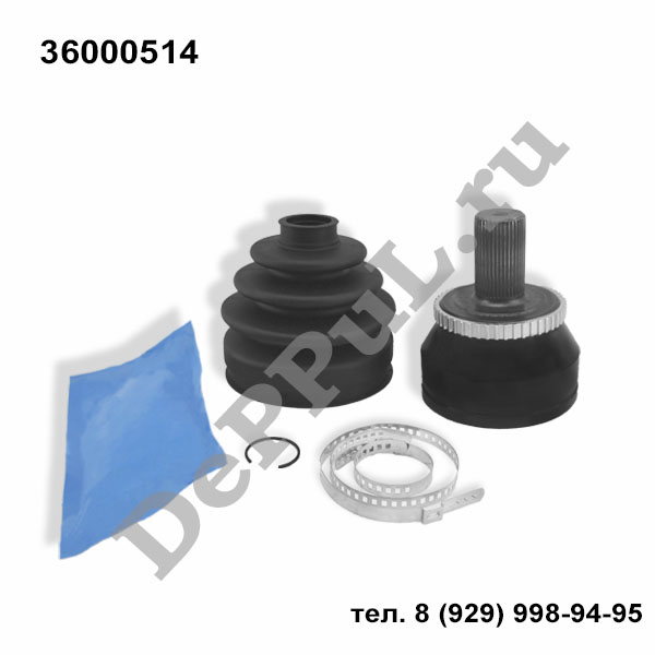 Шрус наружный volvo s80 (06-16), xc60 (08-17), xc90 (02-15) - DePPuL DERC351