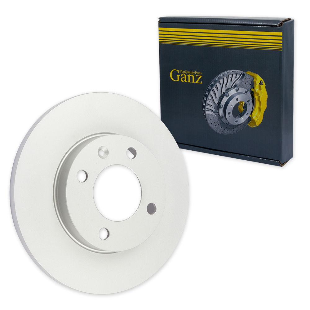 Диск тормозной с покрытием audi 80 78-86, VW Golf 74-92, Jetta 74-91, Passat - GANZ GIJ06219