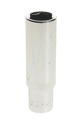 Головка торцевая 10мм 1/4 6-гранная глубокая L=50мм - ЭВРИКА ER90307