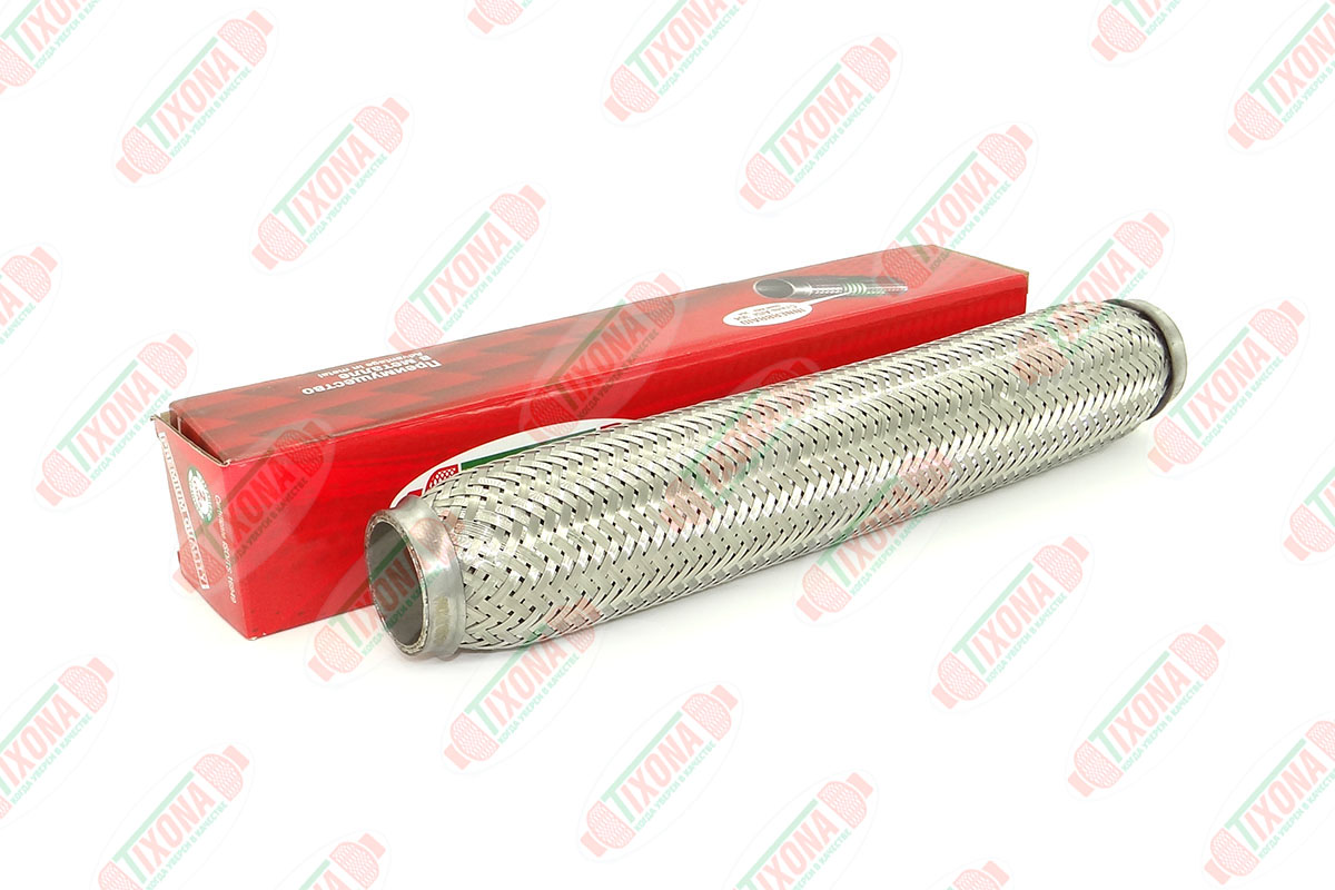 Гофра 40/350 (aisi 304 with inner braid) - TIXONA 40350