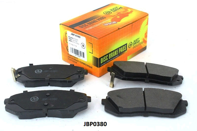 Колодки тормозные дисковые - JD JBP0380