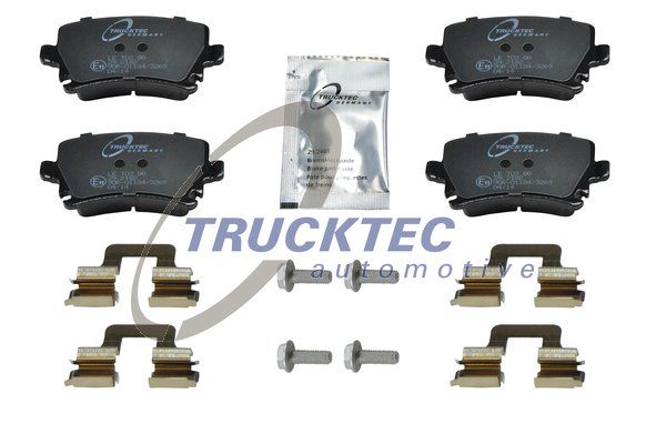 Колодки тормозные дисковые - TRUCKTEC 0735138