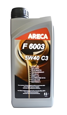 F6003 5w40 С3 1л синтетическое масло - ARECA 050896