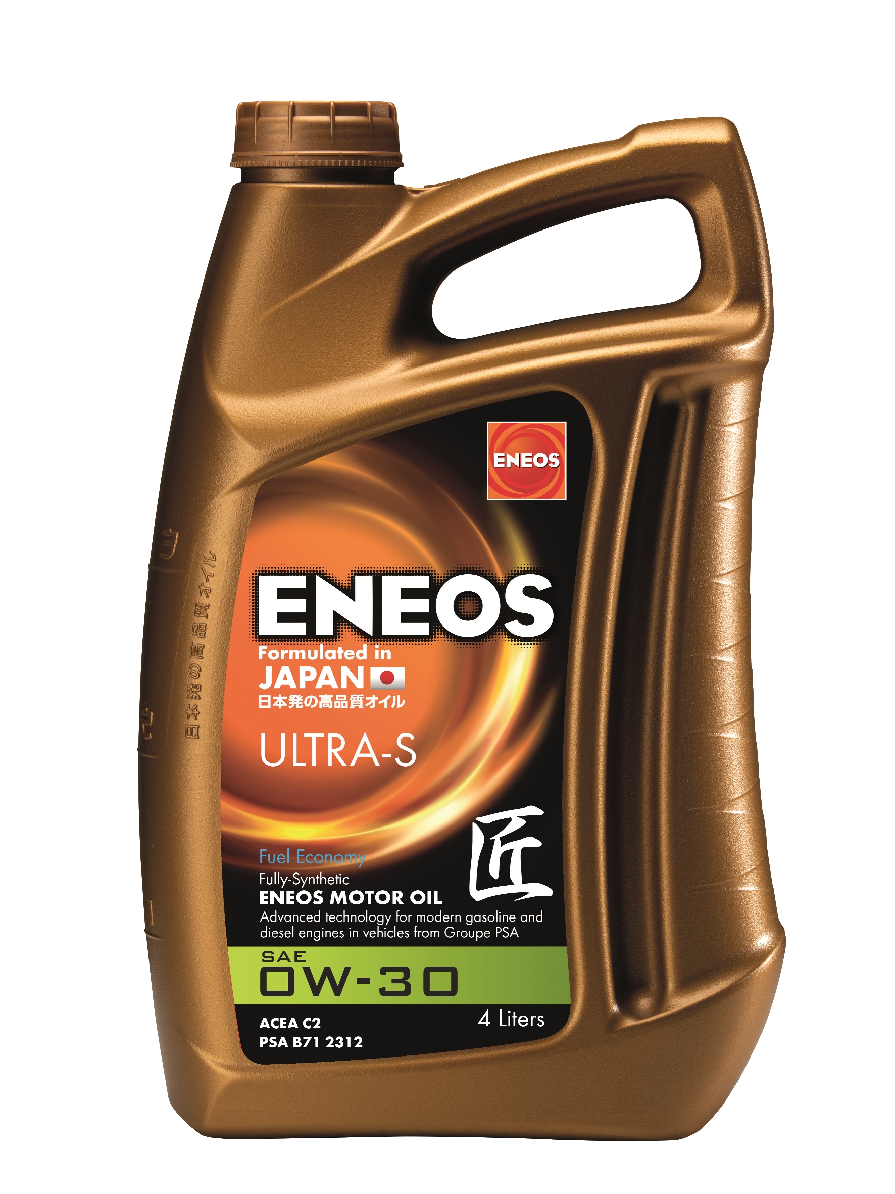 Снят с производства 0w-30 Ultra s C2 4л (синт. мотор. масло) - Eneos EU0023301N