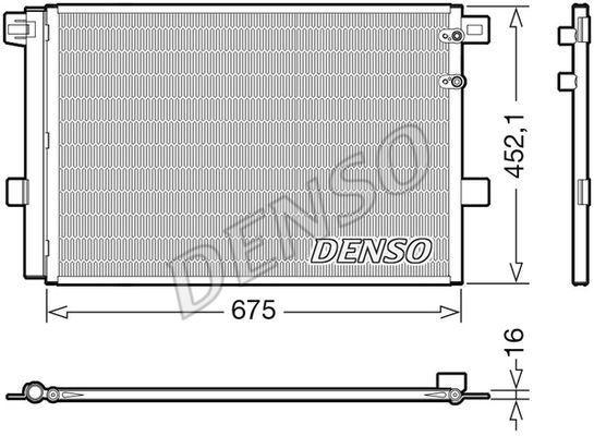 Конденсор кондиционера - Denso DCN32065