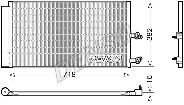 Конденсор кондиционера - Denso DCN33014
