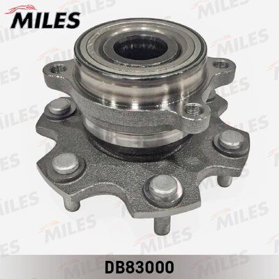 Ступица с подшипником задняя mitsubishi pajero iii-iv 00- v87/88/93 - Miles DB83000