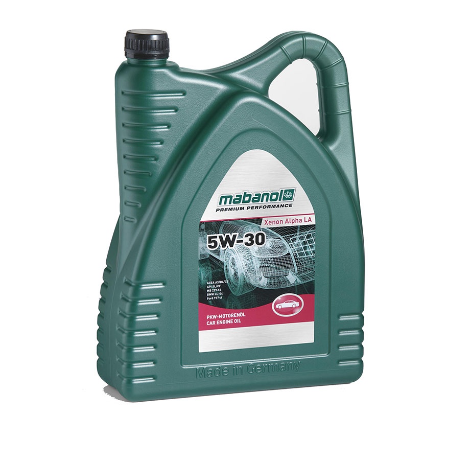 Масло моторное синтетическое Xenon Alpha LA 5w-30, 4 л. - Mabanol 4260214890361