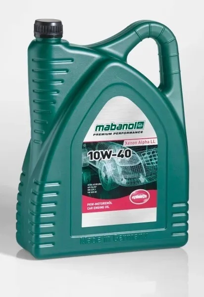 Масло моторное полусинтетическое Xenon Alpha LL 10w-40, 4л - Mabanol 4260214890156
