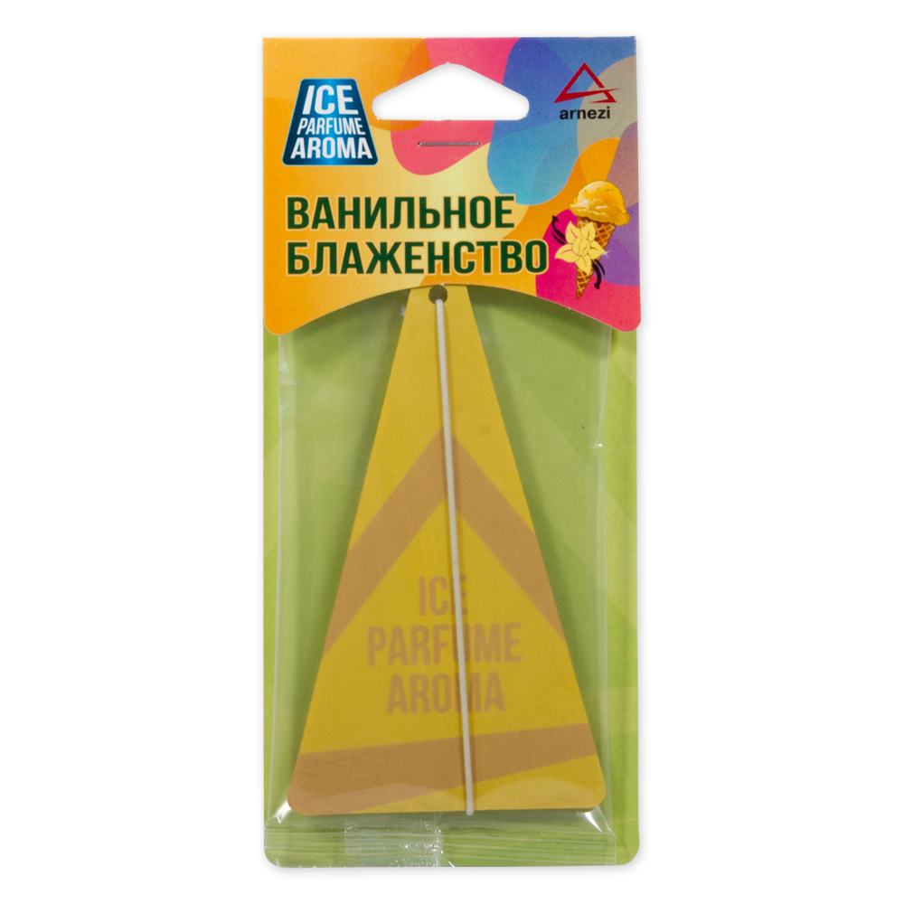 Ароматизатор подвесной, картон Ванильное блаженство - ARNEZI A1509058